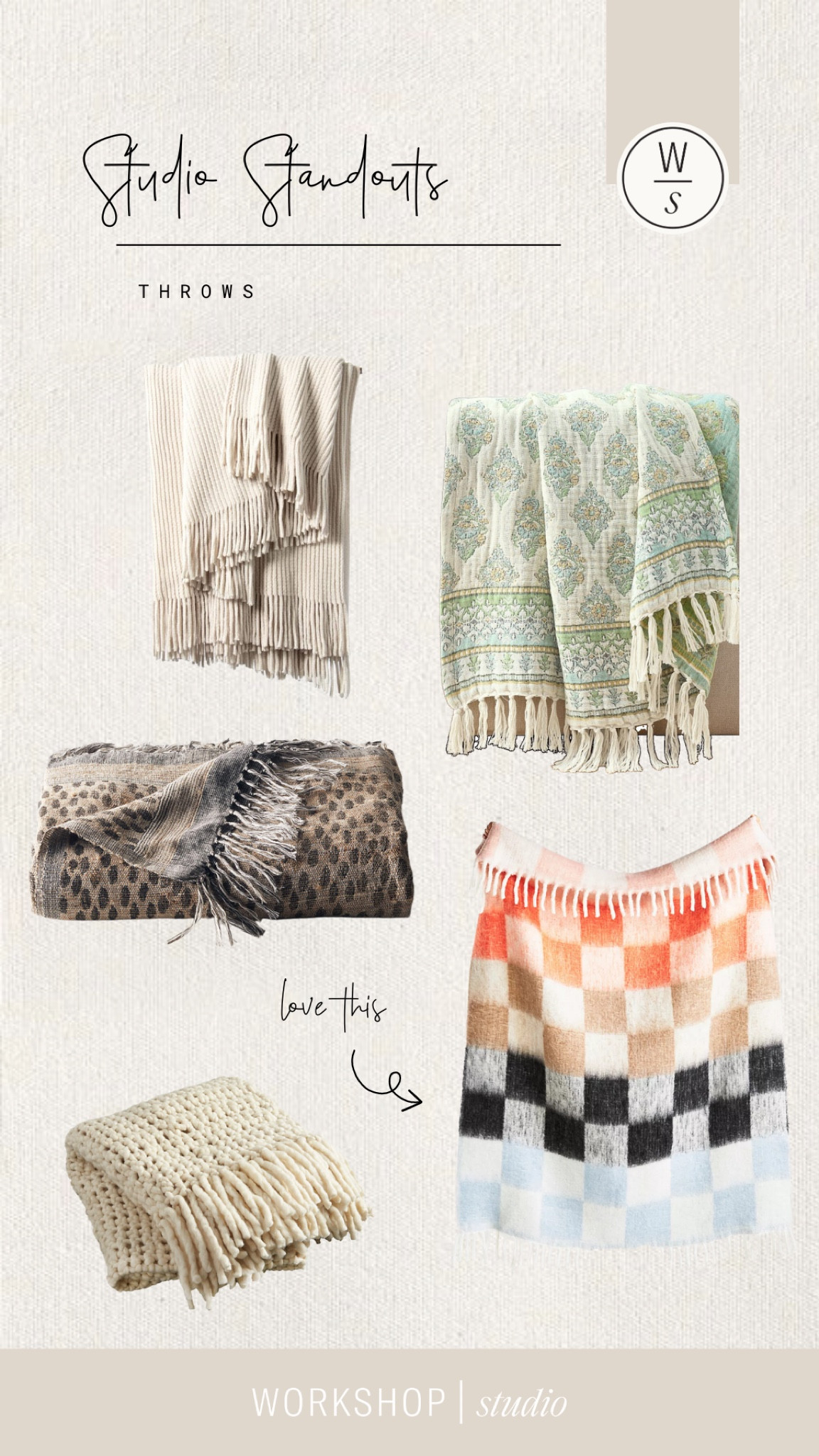 Throws we love for adding color and texture to a room. 

#LTKHome