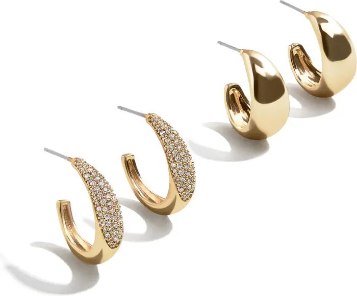 Set of 2 Hoop Earrings | Nordstrom