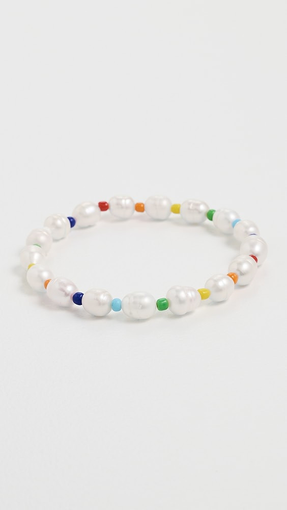 Colorful Pearl Anklet | Shopbop