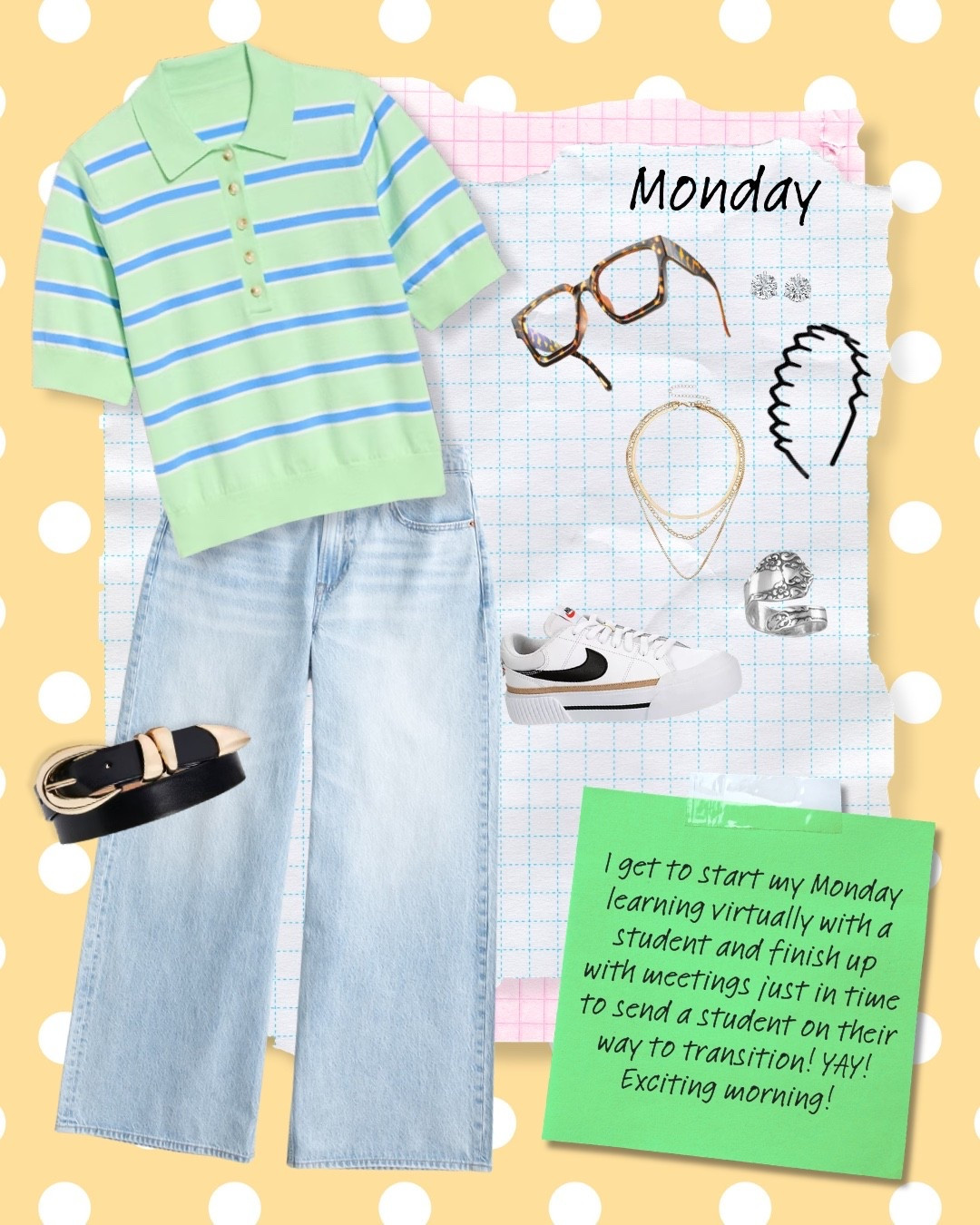 today’s ootd ☀️🍎