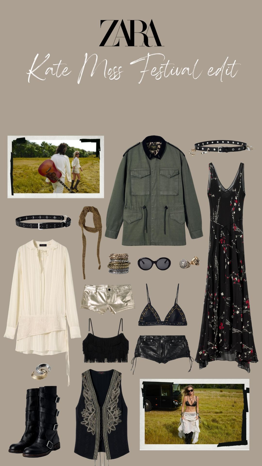 The new Kate moss festival edit for Zara 

#LTKsummer #LTKuk #LTKfestival