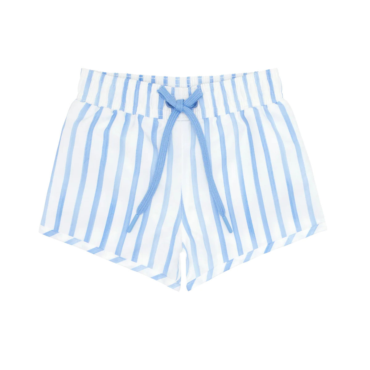 Boys Bahamian Blue Stripe Boardie | Over The Moon