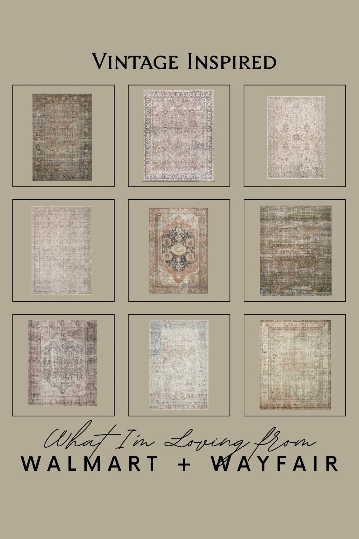 Step back in time with these vintage-inspired area rugs 🕰️✨ Explore the charm of yesteryears with our curated collection from Wayfair and Walmart. 

#LTKStyleTip #LTKHome