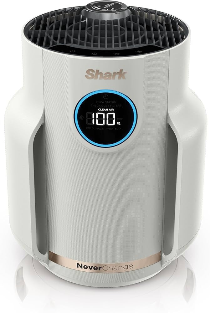 Shark Air Purifier for Home, NeverChange Compact Pro, for Bedroom, Nursery, Home Office, Dorm, HE... | Amazon (US)
