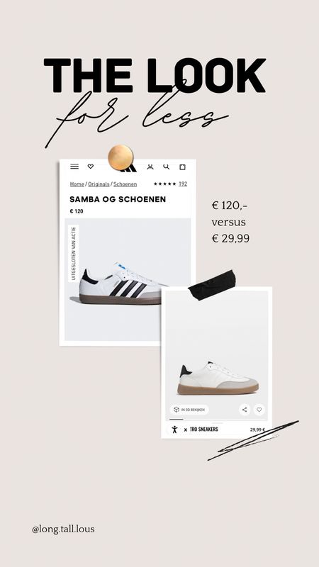 The look for less. Budget friendly alternatives to the Adidas Samba retro sneakers. 



#LTKeurope #LTKstyletip #LTKshoecrush