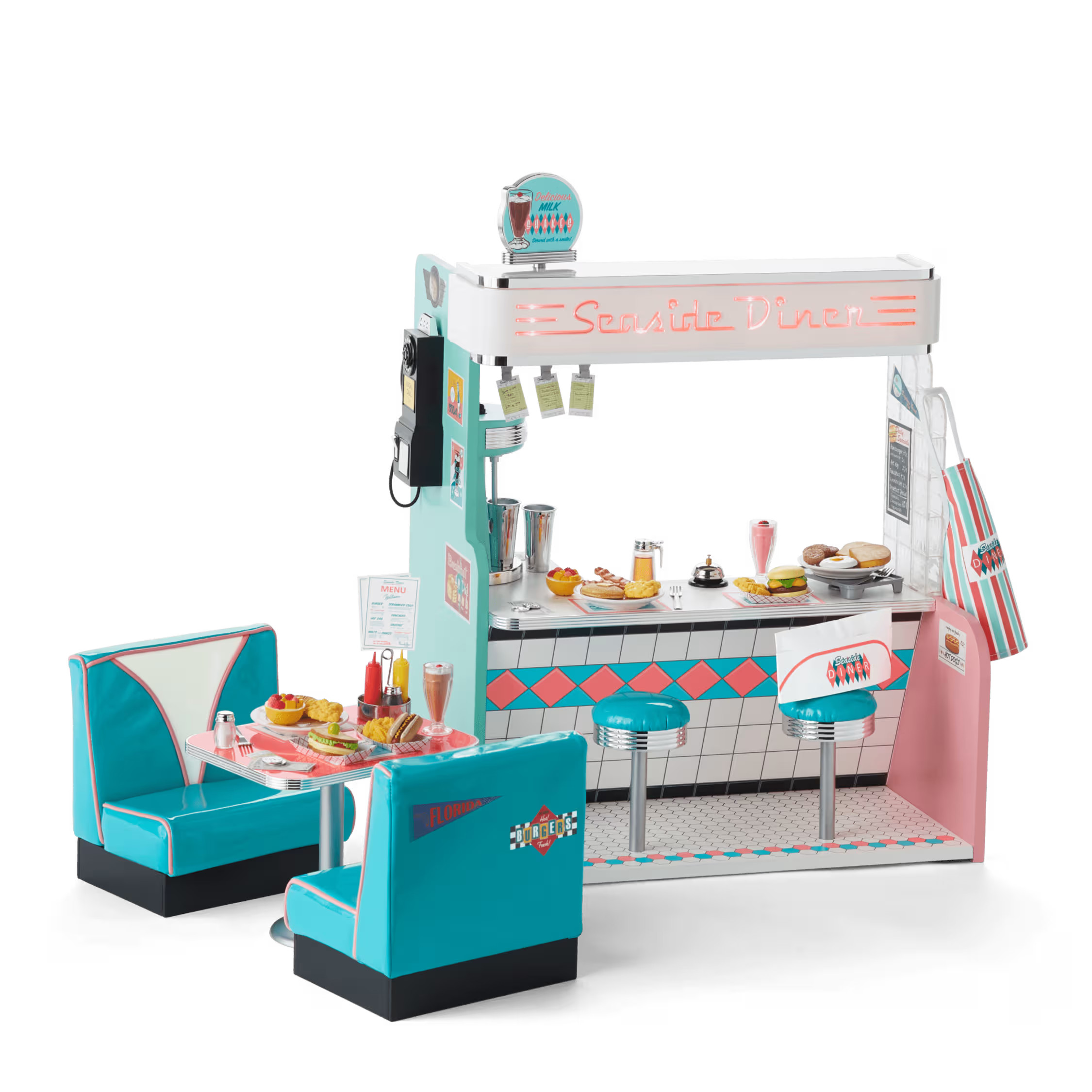 Maryellen’s Seaside Diner for 18-inch Dolls | American Girl | American Girl