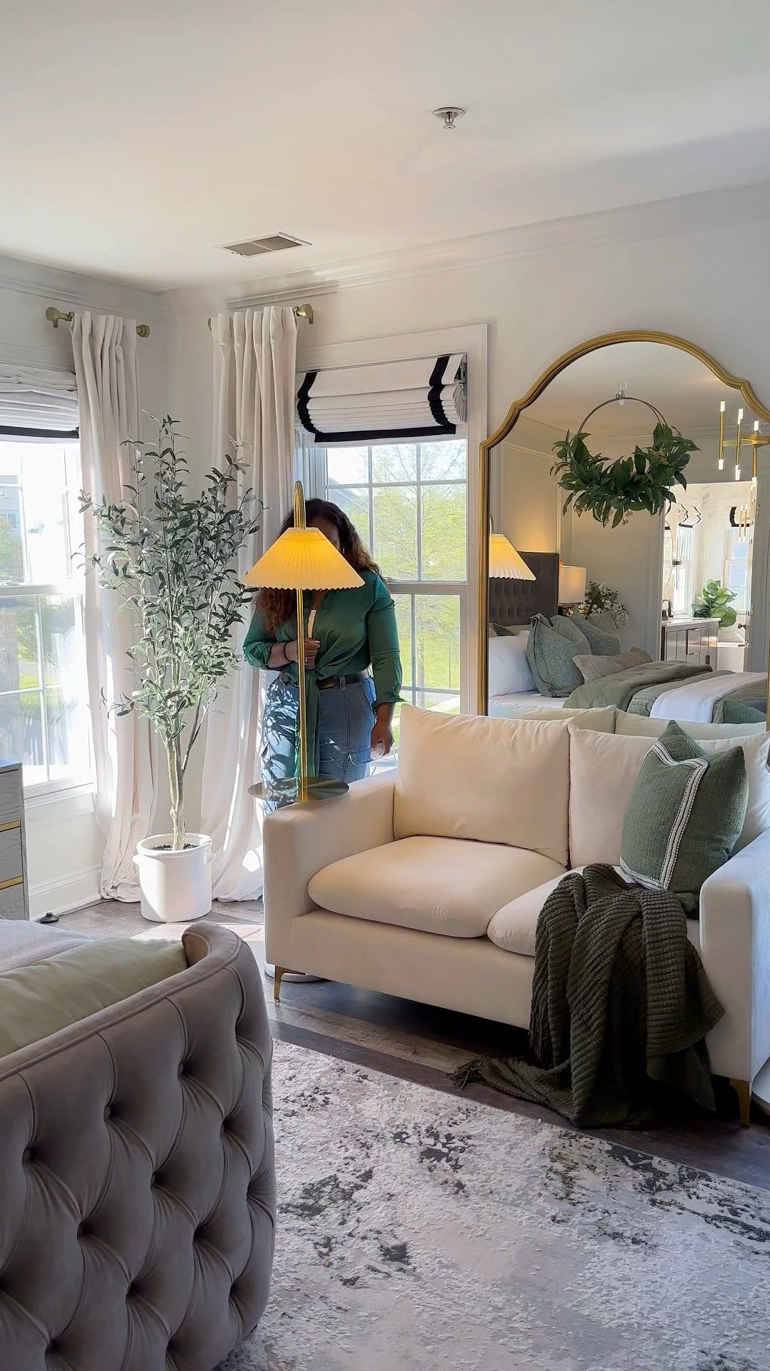 Floor lamp and table combo for the win! Linked below ⬇️

#LTKSaleAlert #LTKSeasonal #LTKHome