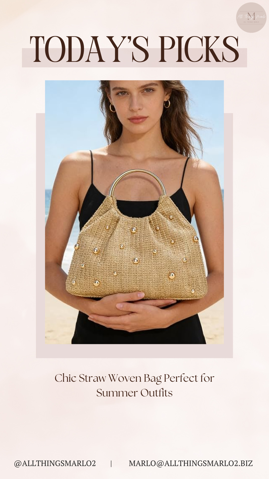 Chic Straw Woven Bag Perfect for Summer Outfits 

 #LTKootd #LTKWorkwear #LTKTravel