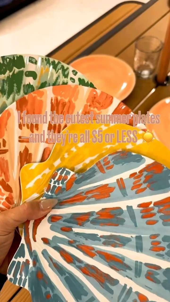 These shell appetizer plates are the sweetest summer touch — perfect for a dinner party or a breezy tablescape. I've linked the cutest coastal charger placemats and additional dinnerware! 

 #LTKSummerEdit #LTKHome #LTKParties