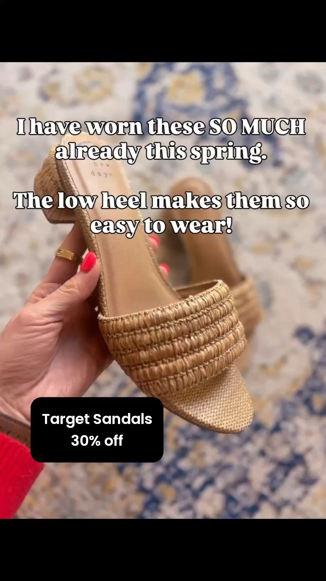 @Target sandals are 30% off this week!

#LTKSaleAlert #LTKSeasonal