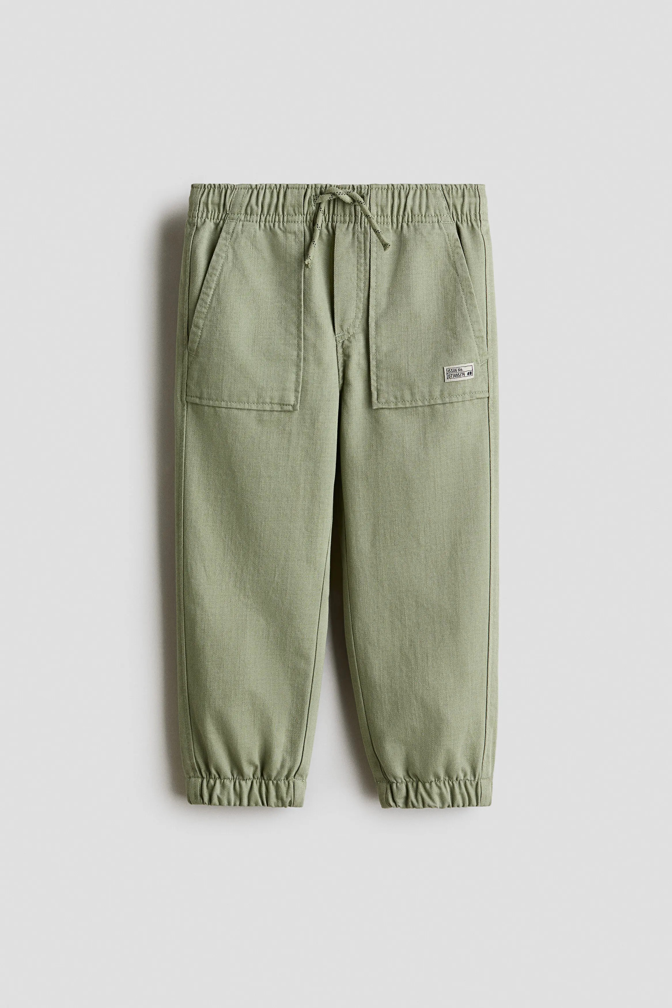 H&M Cotton Twill Joggers (Men) | Nordstrom | Nordstrom