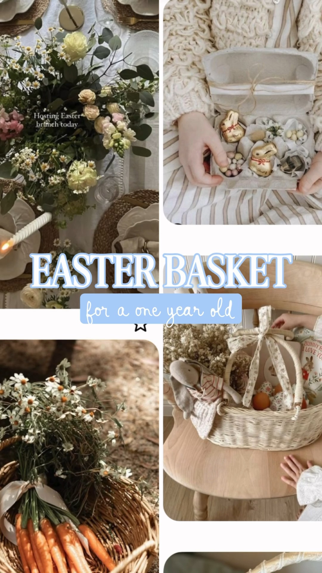 EASTER BASKET IDEAS FOR A ONE YEAR OLD! Choose one thing from each slide and you have the perfect Easter basket! My son is 15 months old and this is what's going in his basket! 

#LTKmomlife #LTKBaby