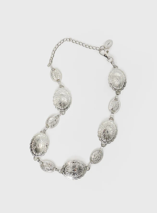 Kinzlee Belt Silver | Princess Polly US