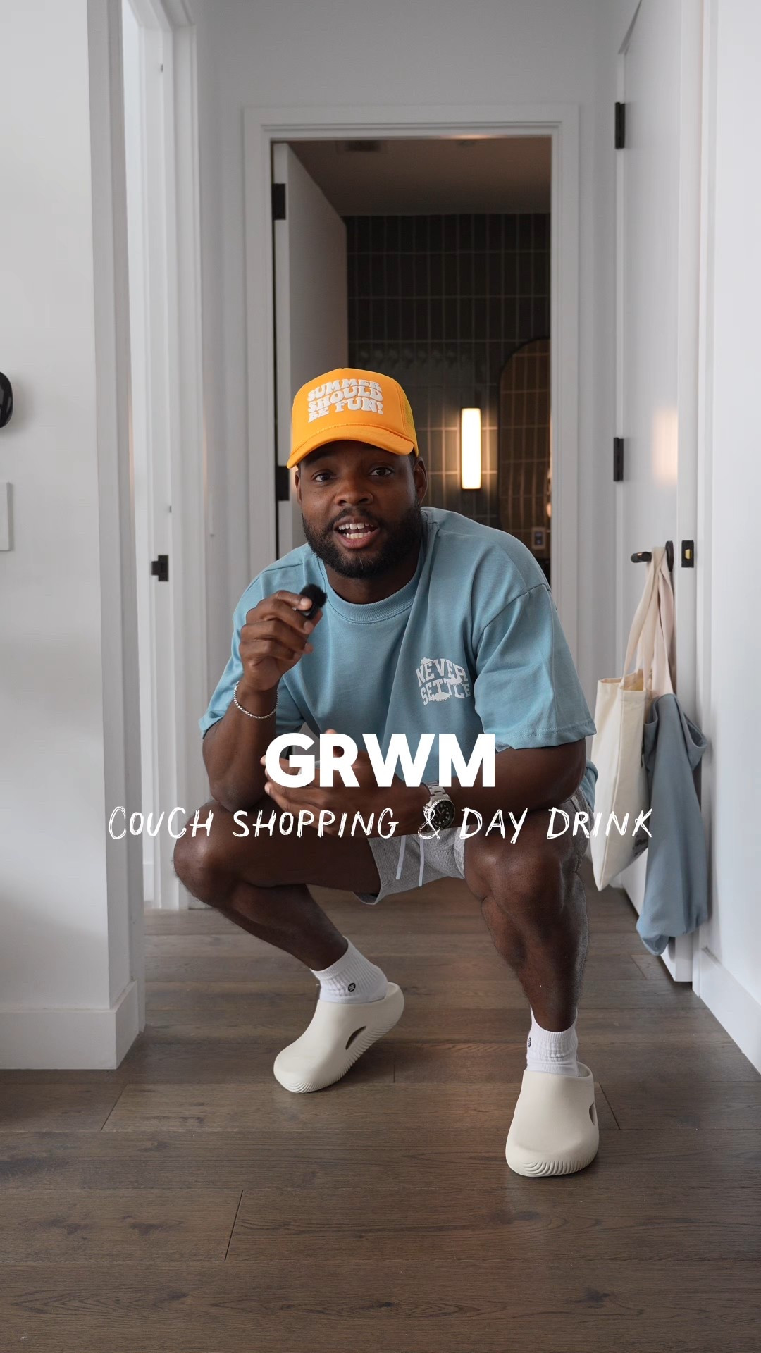 GRWM to couch shop and day drink in the city 🏙️ 

#LTKMens