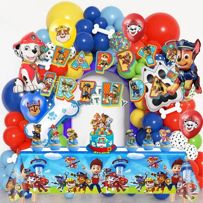 Paw Patrol Party Decorations, 29Pcs Paw Patrol Party Supplies | Wayfair North America
