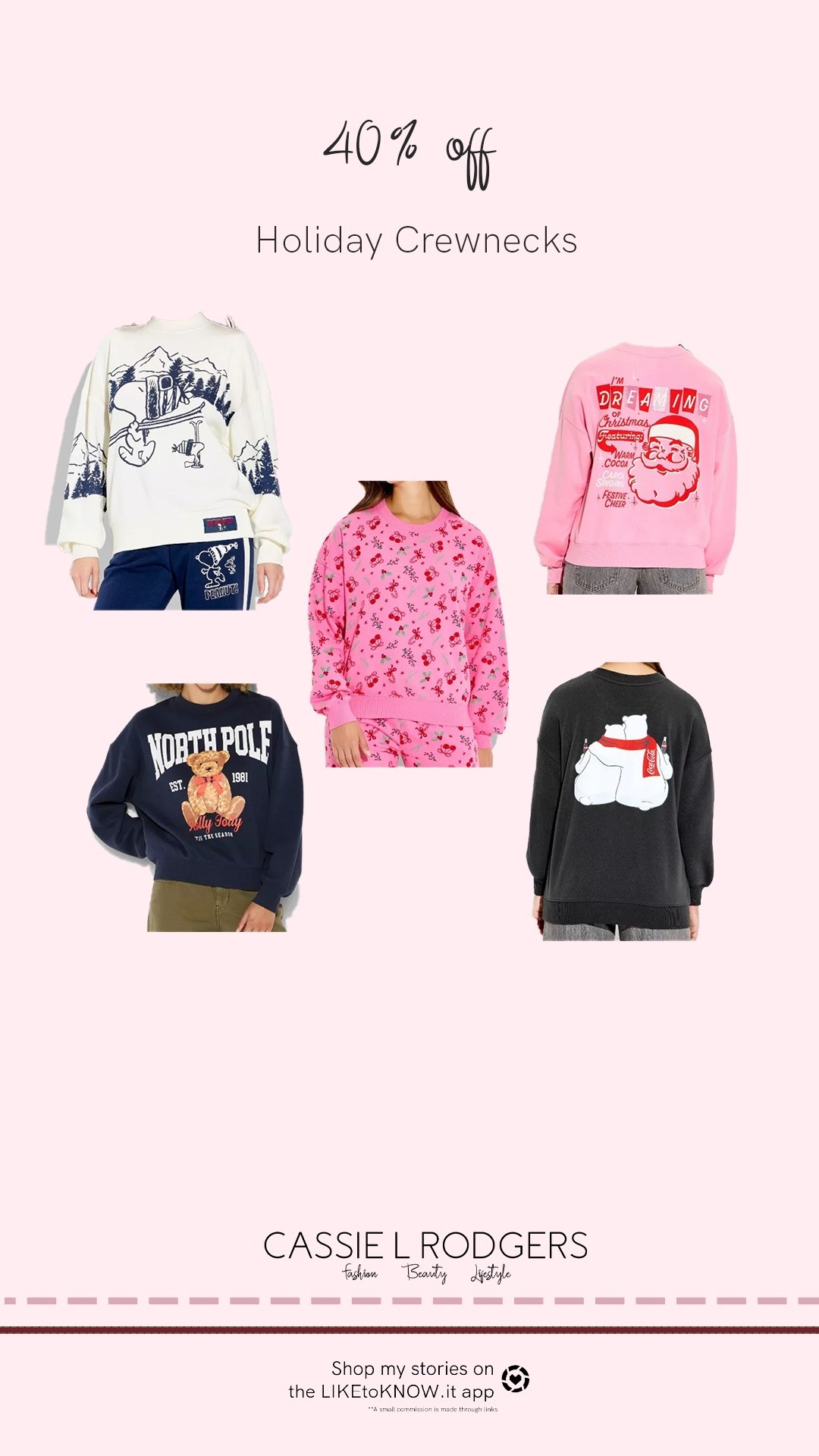 40% off holiday sweatshirts at target through Saturday! 

#LTKGiftGuide #LTKHoliday #LTKSeasonal