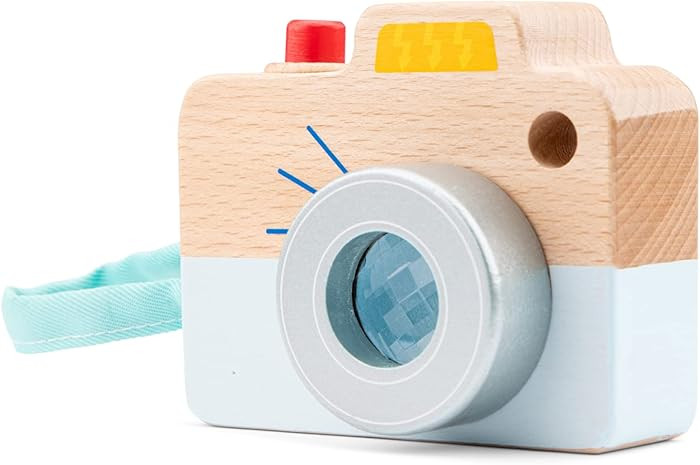 New Classic Toys 18260 Wooden Camera Educational Color Perception Toy for Preschool Age Toddlers ... | Amazon (US)