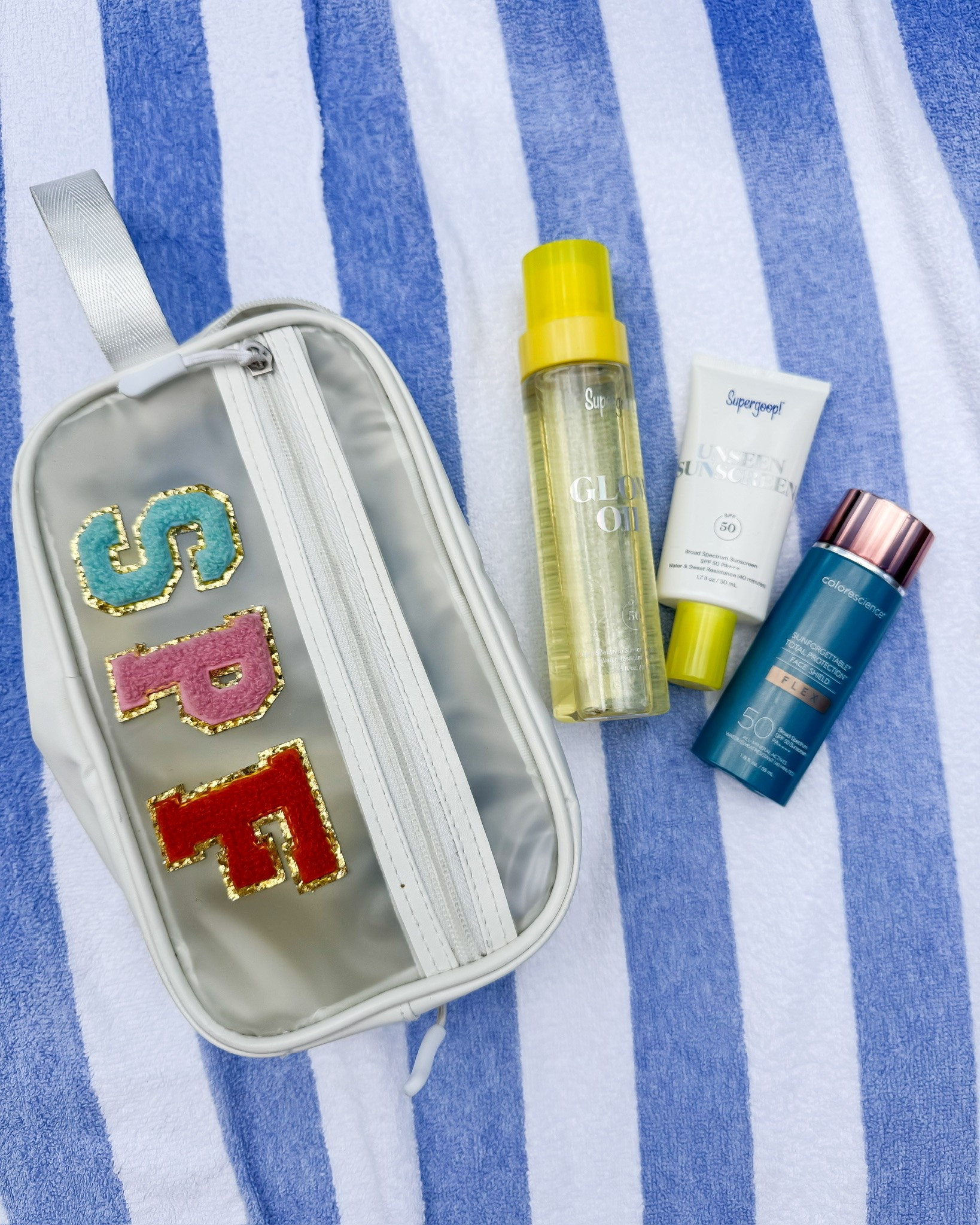 Pool days taught me that sunscreen needs to be easy to reapply or I’ll conveniently “forget.” I keep this SPF trio together in one pouch so I have lightweight protection for my face and body without digging through my entire bag.

pool essentials, sunscreen favorites, SPF 50, face sunscreen, body sunscreen, summer skincare, sun protection, pool bag essentials, beauty favorites, lovelylifestyling

#LTKSeasonal #LTKBeauty #LTKTravel