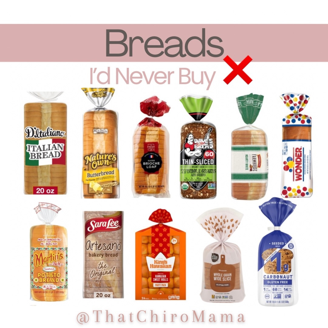 ‼️Comment below “BREAD” for a list of the cleanest breads with fewest ingredients we can find AND for the easiest sourdough starter kit to make your own!

You might see the lower glyphosate levels breads still on my avoid list, this is because they still do contain ingredients that aren’t great. 

Look for lowest glyphosate AND clean ingredients✅

.
.
.
#bread #breads #cleaneats #toxinfree #nontoxic