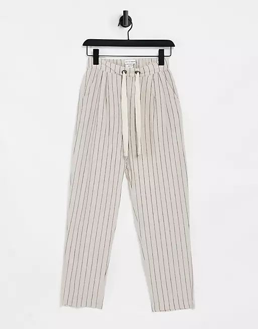 Native Youth pinstripe wide leg trousers | ASOS (Global)