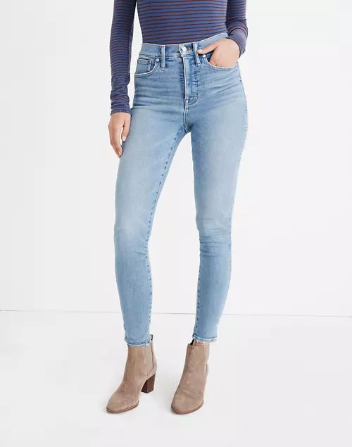 10" High-Rise Skinny Jeans in Hamden Wash | Madewell