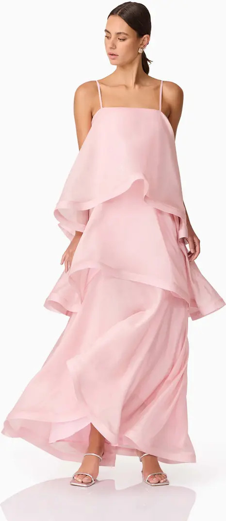 Noemi Tiered Voile Maxi Dress | Nordstrom