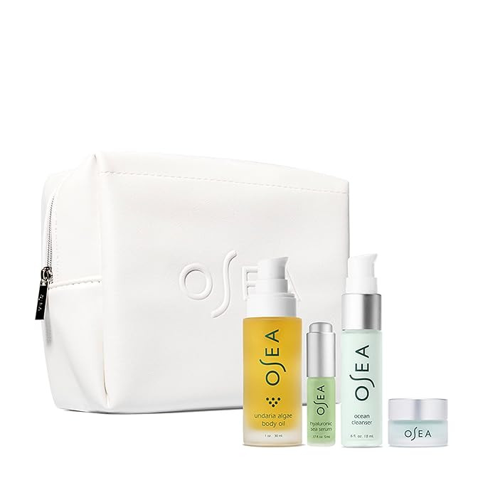 OSEA Bestsellers Discovery Skincare Set - 4-piece Skincare Set - Body Oil, Cleanser, Water Cream,... | Amazon (US)