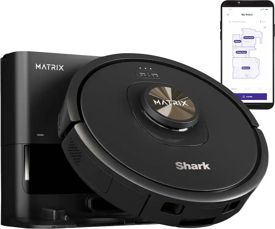Shark - Matrix Self-Emptying Robot Vacuum with Precision Home Mapping and Extended Runtime, Wi-Fi... | Best Buy U.S.
