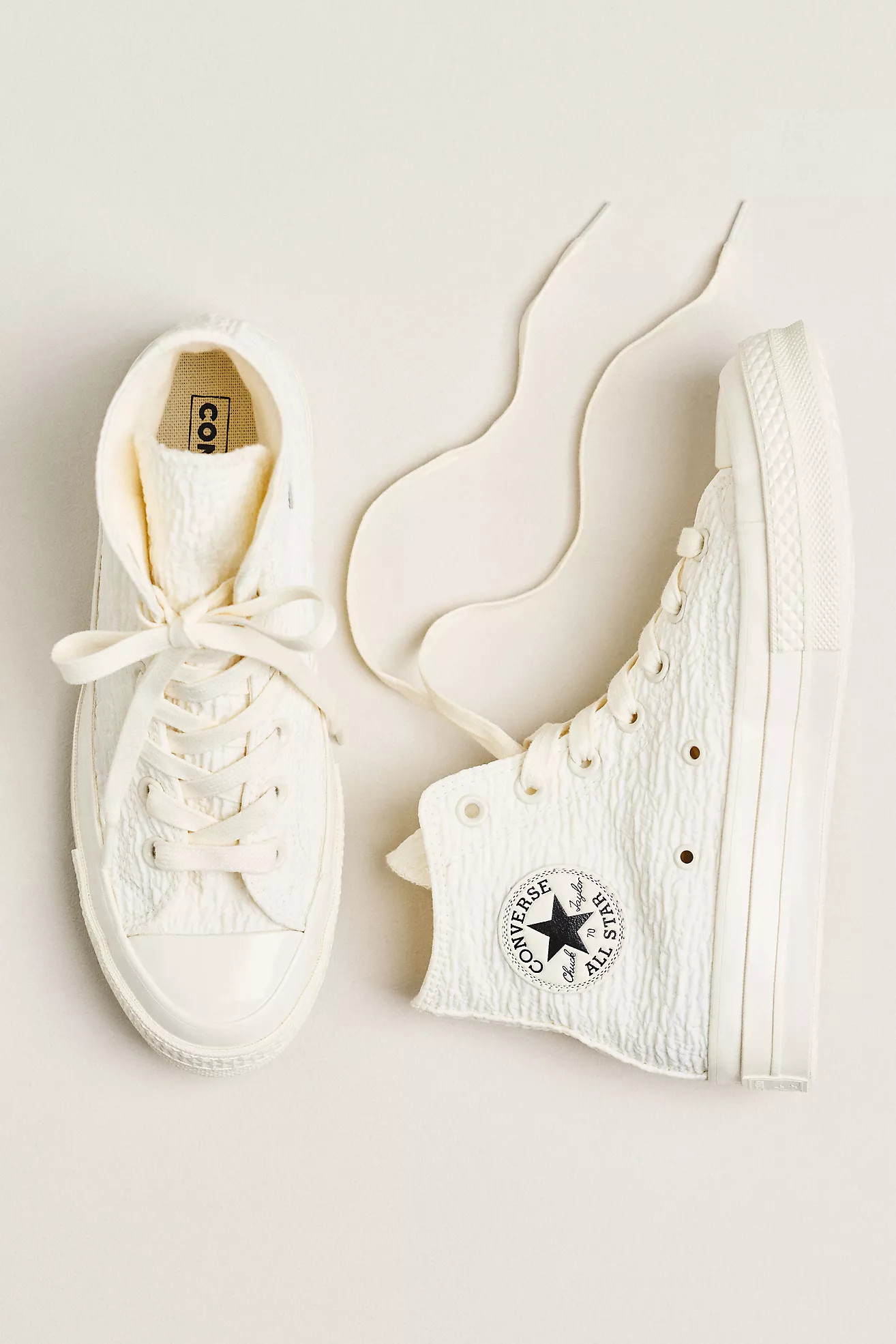 Converse Chuck 70 Tonal Textured High Top Sneakers | Anthropologie (US)
