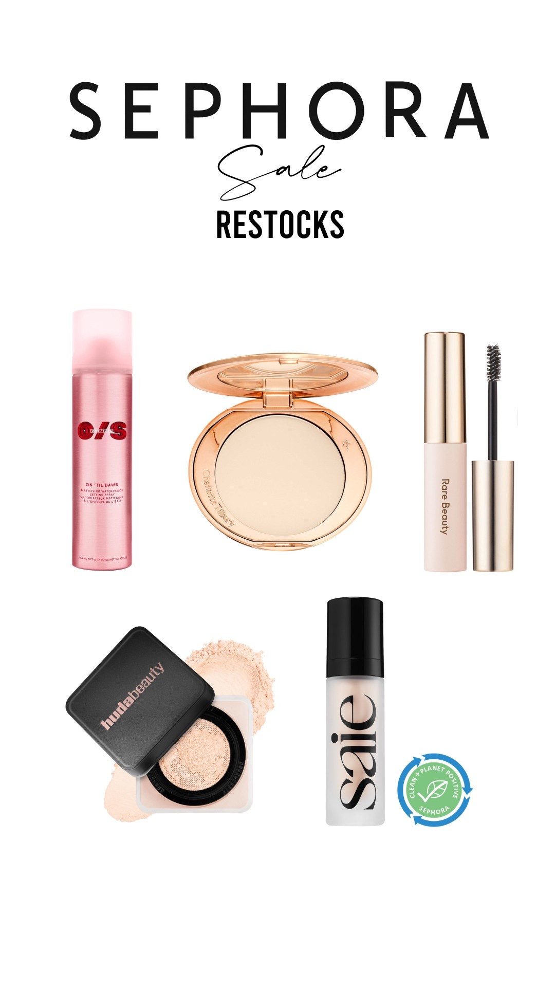 Things I’m restocking during the Sephora Sale! 

#LTKFindsUnder50 #LTKBeauty #LTKSaleAlert