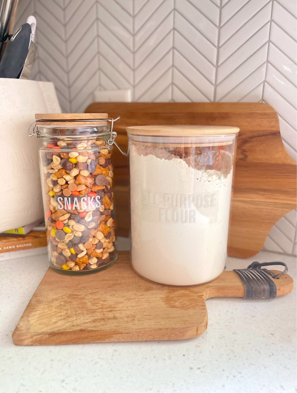 Kitchen & Home Organization 
Pantry Jars   
Home Finds 
Amazon finds 

#LTKHome #LTKFindsUnder50 #LTKSeasonal