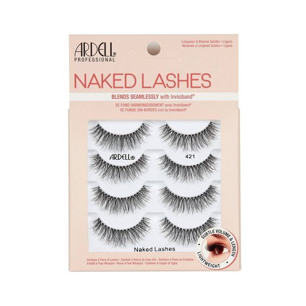 Ardell Naked 421 False Eyelashes - Black | Target