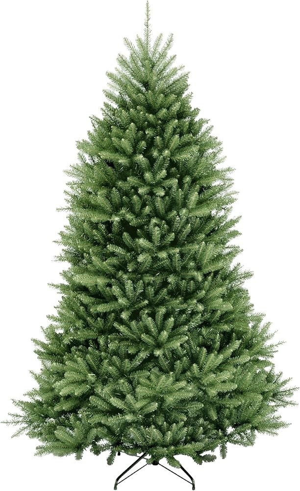 National Tree Company Artificial Full Christmas Tree, Green, Dunhill Fir, Includes Stand, 7.5 Fee... | Amazon (US)