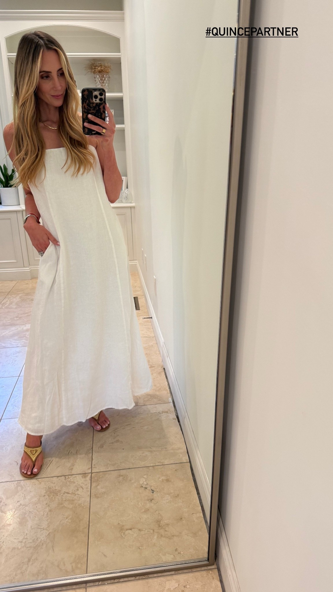 The perfect summer dress does exist. It's so flattering, easy to wear, and one of those dresses you'll keep reaching for all season long. #QuincePartner @Quince