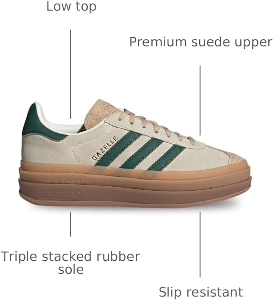 adidas Gazelle Bold Women's Sneakers | Amazon (US)