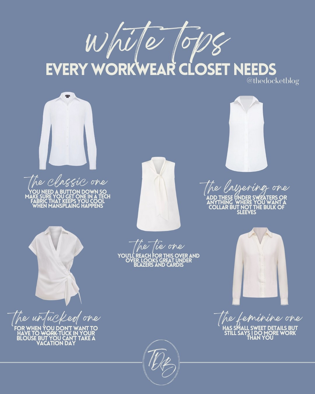 The white tops every working woman needs in her workwear closet! 

Womens business professional workwear and business casual workwear and office outfits midsize outfit midsize style 

#LTKWorkwear #LTKStyleTip #LTKFindsUnder100