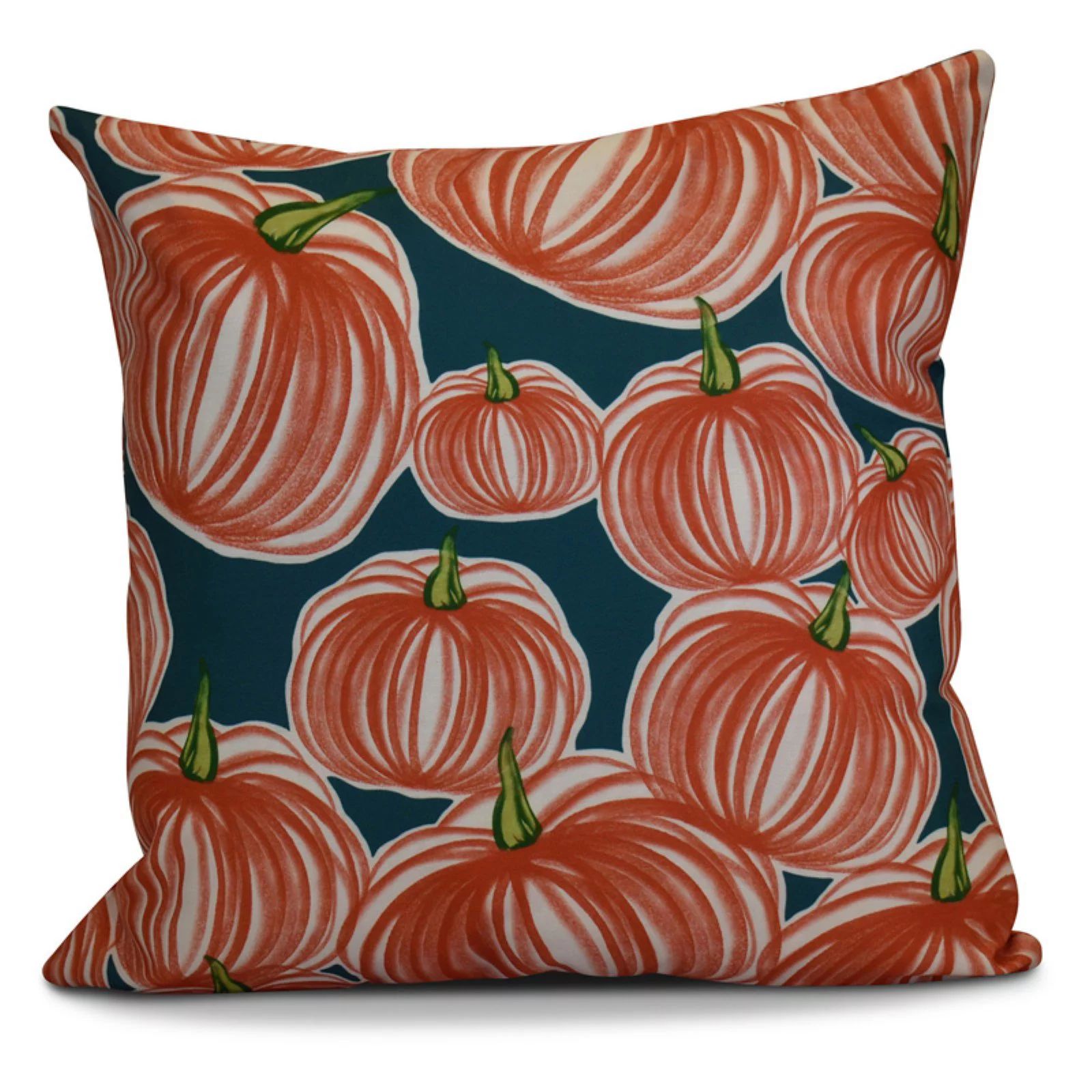 E by Design Flipping For Fall Pumpkins-A-Plenty Outdoor Pillow - Walmart.com | Walmart (US)