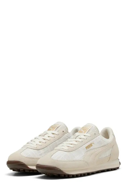PUMA Easy Rider Straw Sneaker in Alpine Snow/Warm White at Nordstrom, Size 8.5 | Nordstrom