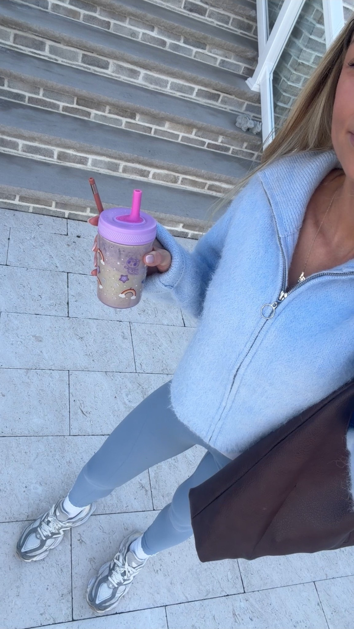 Haha the sippy cup is so on brand. But I get so many compliments on this sweater every time I wear it !- linking everything! 

#LTKActive #LTKmomlife #LTKFindsUnder50