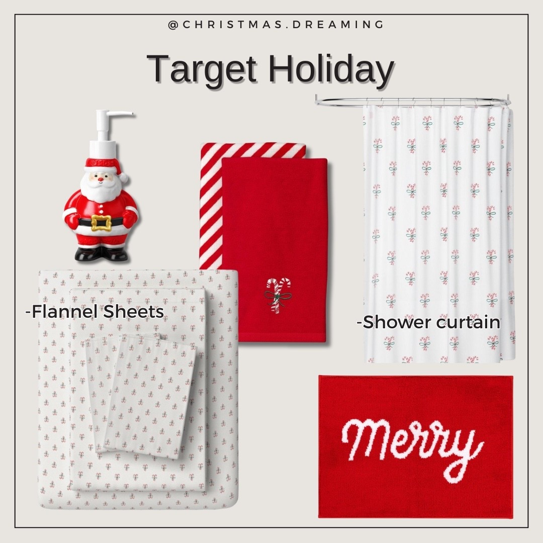 Target Holiday Collection!🎅🏼
Peppermint candy cane theme

#LTKSeasonal #LTKHome