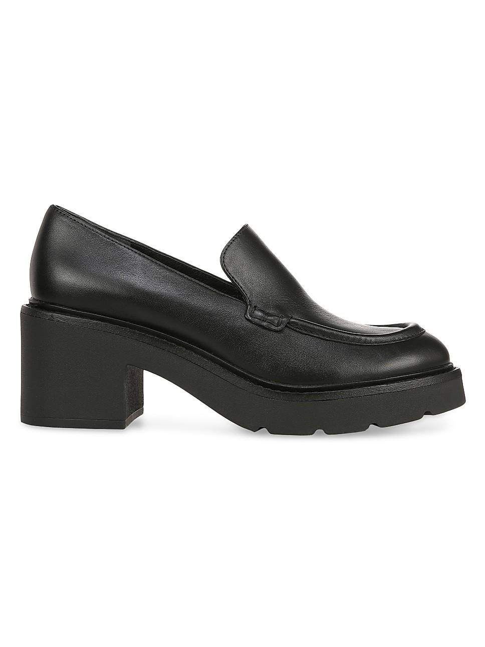 Vince Rowe 65MM Leather Loafer Pumps | Saks Fifth Avenue
