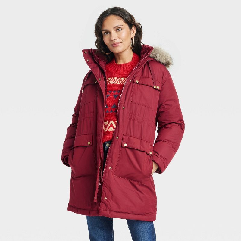 Women's Arctic Parka Jacket - Universal Thread™ | Target