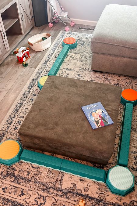 We love this balance beam for some gross motor play! 🩵

#LTKFindsUnder50 #LTKKids #LTKFamily