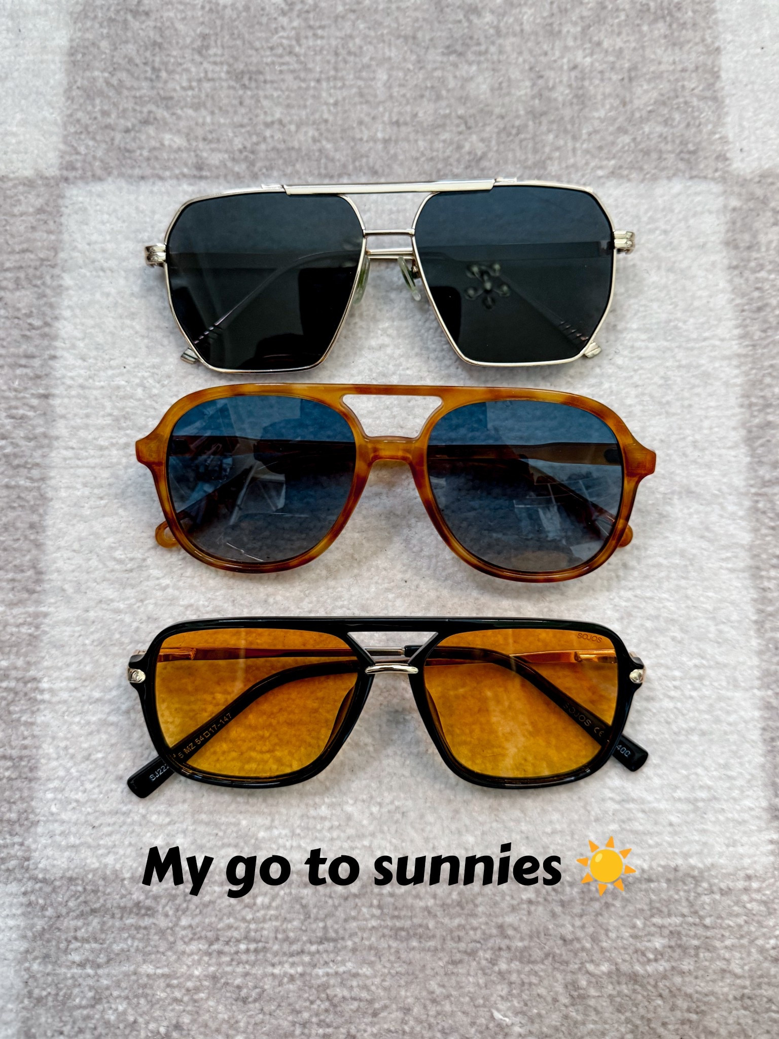 Love these sunglasses! My most worn ones  

#LTKOver40 #LTKStyleTip #LTKFindsUnder50