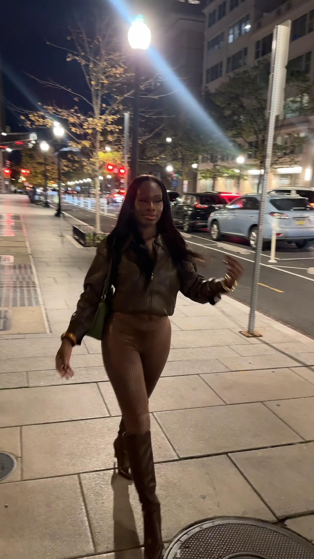 brown on brown on brown 🥥 wearing size small in jackets and pants 

#LTKgrwm