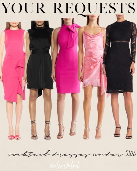Cocktail dresses under $100 

#LTKwedding #LTKfindsunder100 #LTKfindsunder50