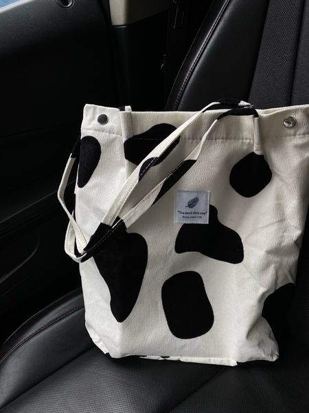 cow print tote bag #ltkfind #amazon #totebag #ltkstyletip 

#LTKunder50 #LTKitbag #LTKFind