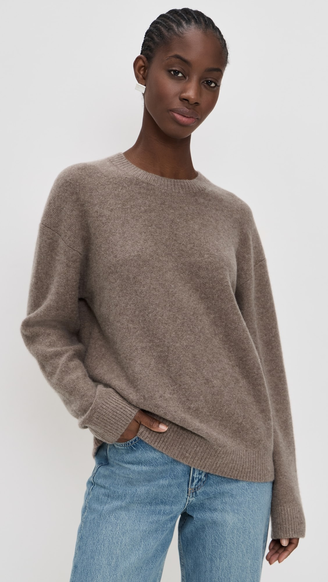 Boiled Cashmere Crew Sweater | Shopbop