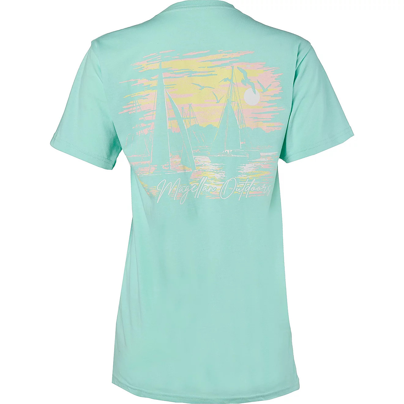 Magellan Outdoors Women's Sailboat Sunset T-shirt | Academy | Academy Sports + Outdoors