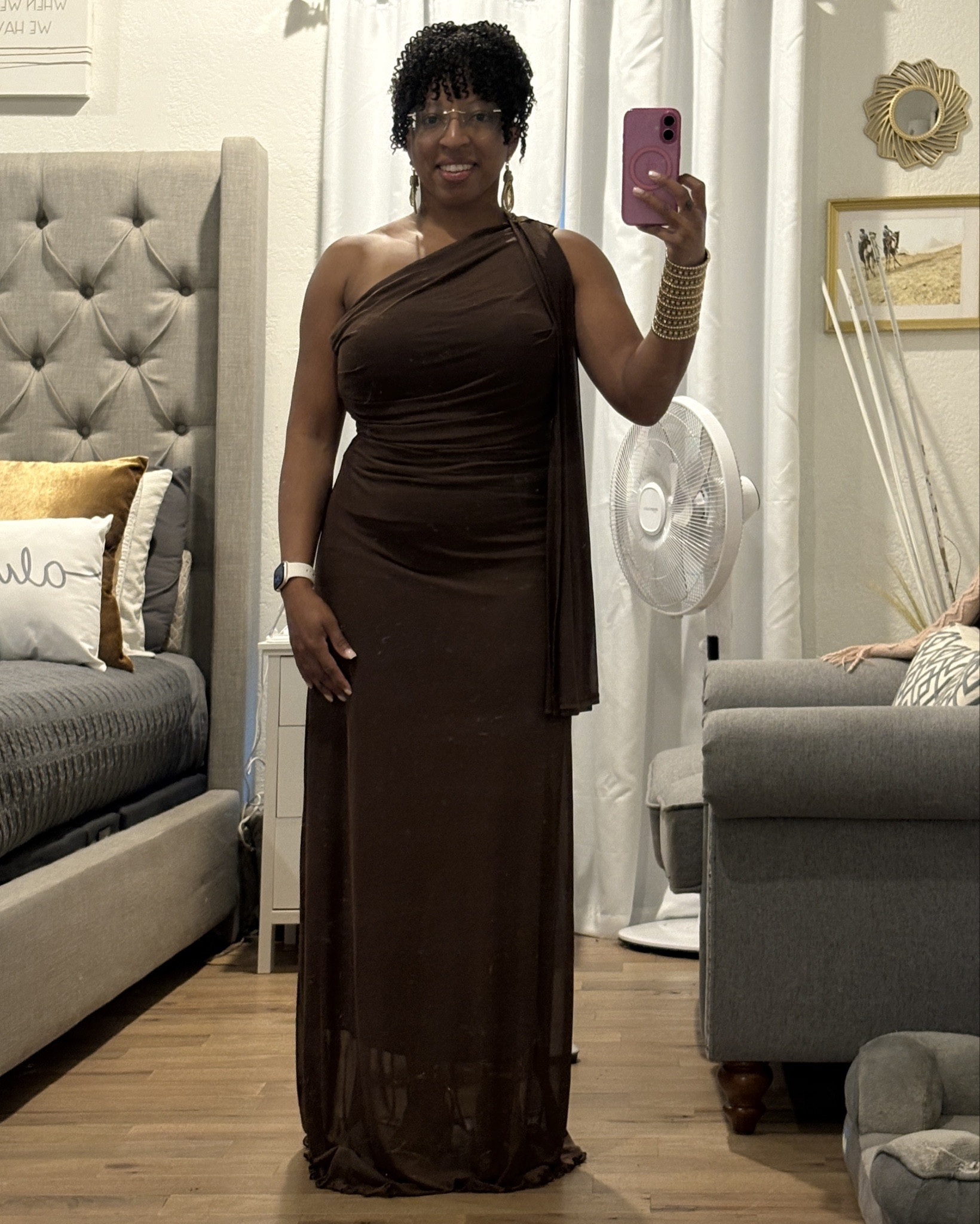 Coffee shades wedding guest dresses 